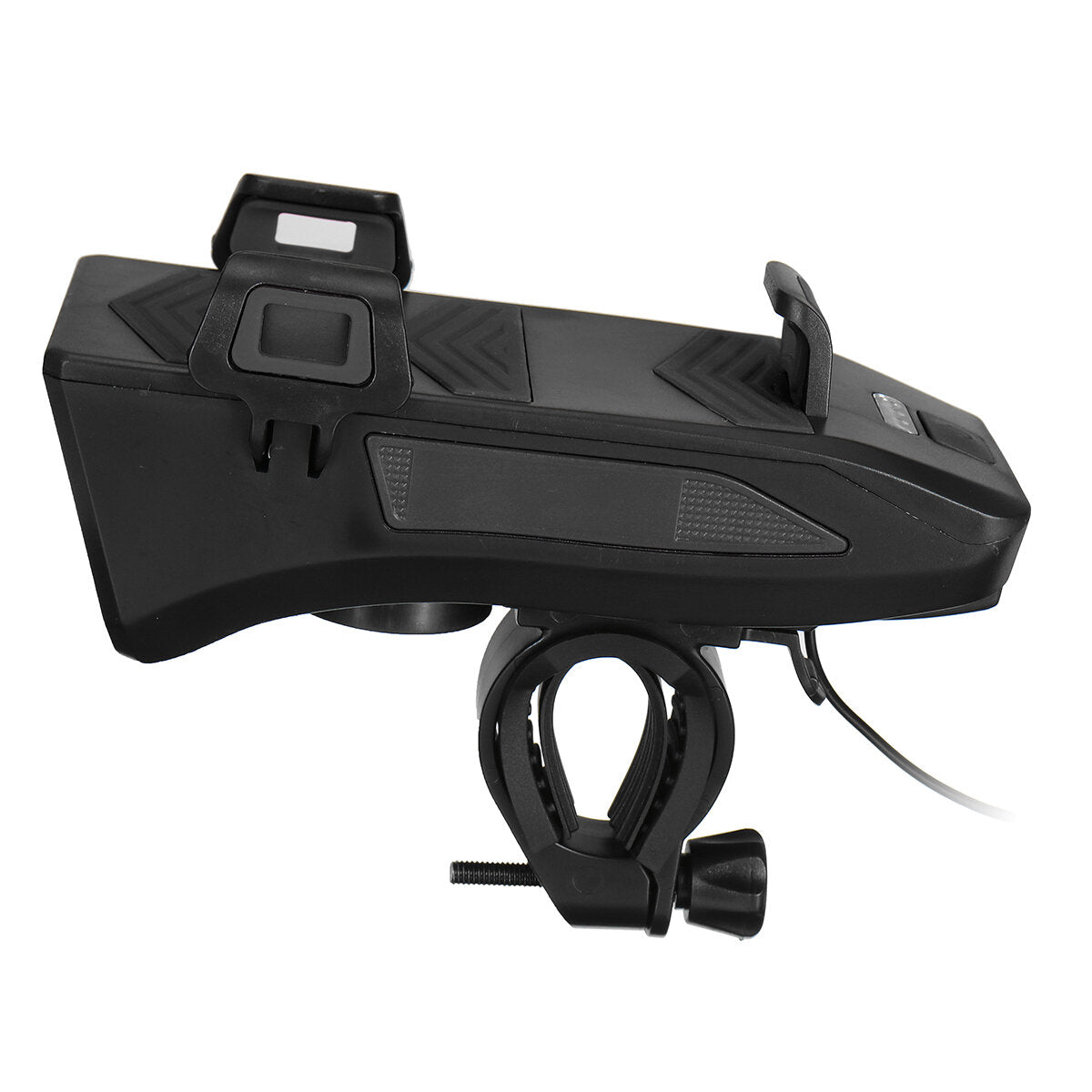Bike Phone Holder Light Waterproof Horn Power Bank 2000mah 4 in 1