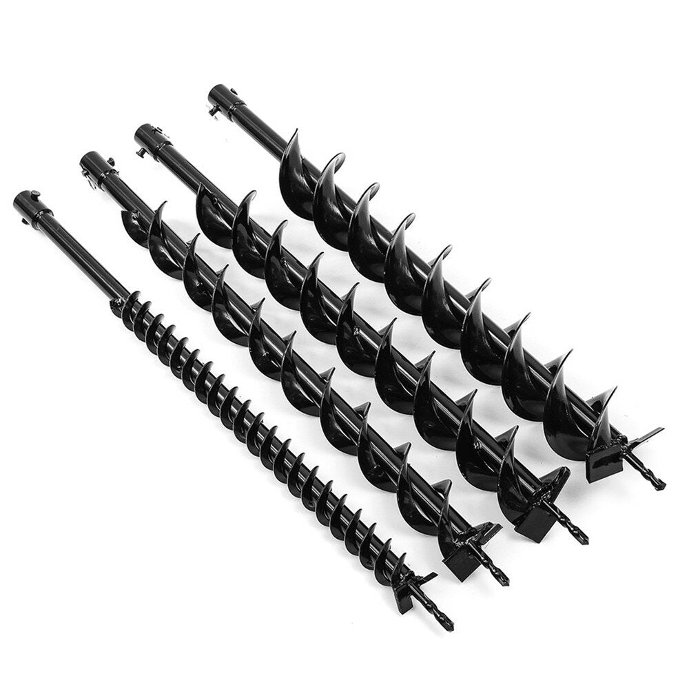 40/60/80/100mm Earth Drill Dual Blade Auger Bit Fence Borer For Petrol Post Hole Digger