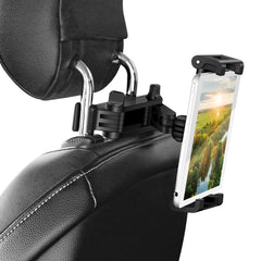 Universal Car Headrest Tablet Mount 360° Rotating Auto Seat Back Phone Holder Car Backseat