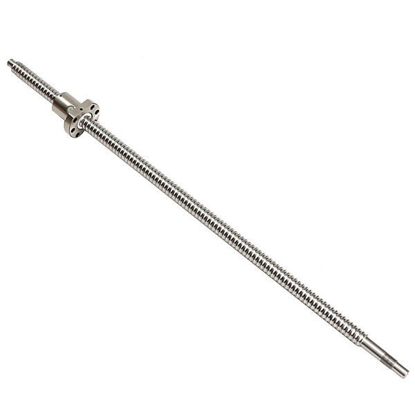 600mm Ball Screw with BK12 BF12 Supports and 6.35x10mm Coupler for CNC