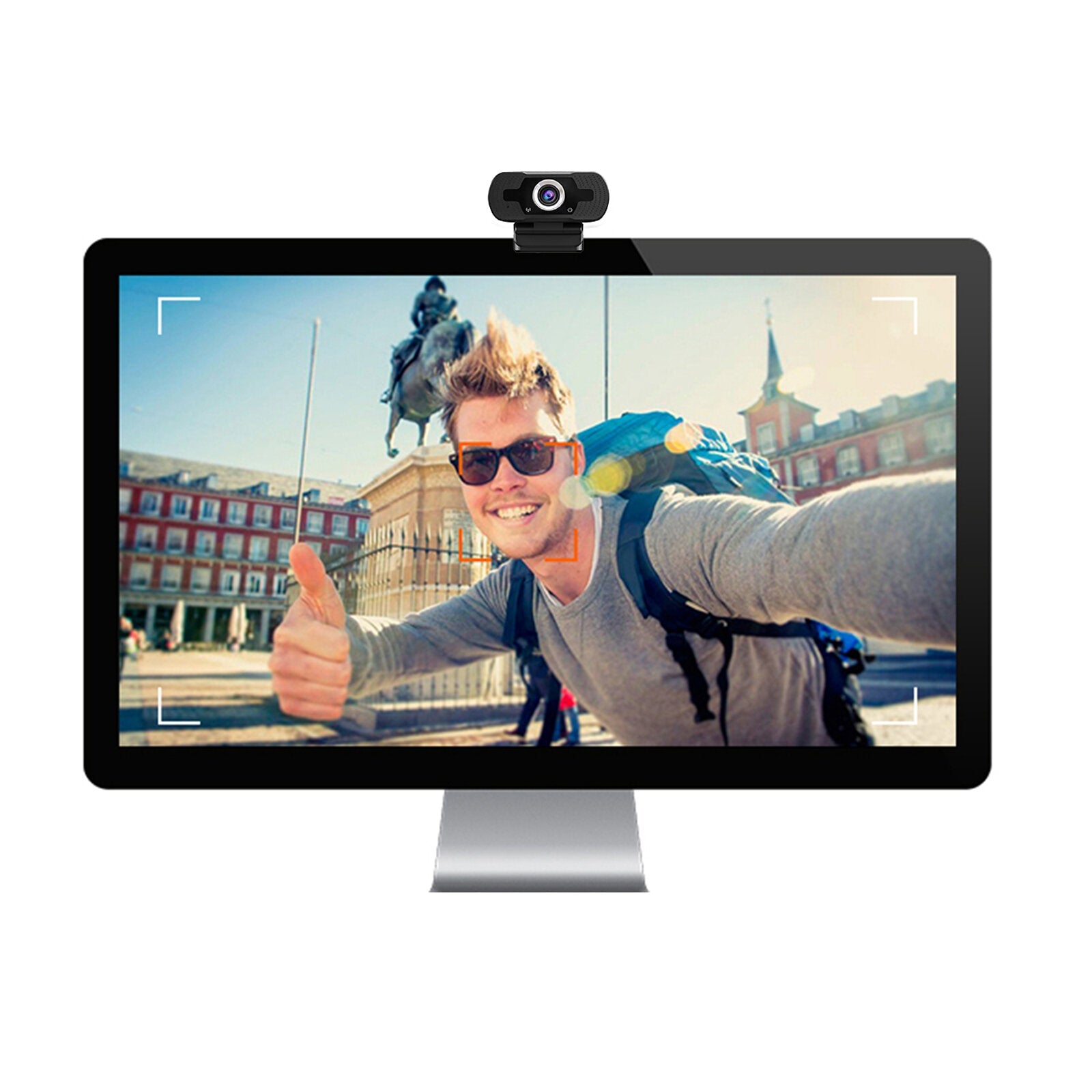 110 Wide Angle Auto focus USB Webcam Conference Live Computer Camera Built-in Noise Reduction Microphone for PC Laptop