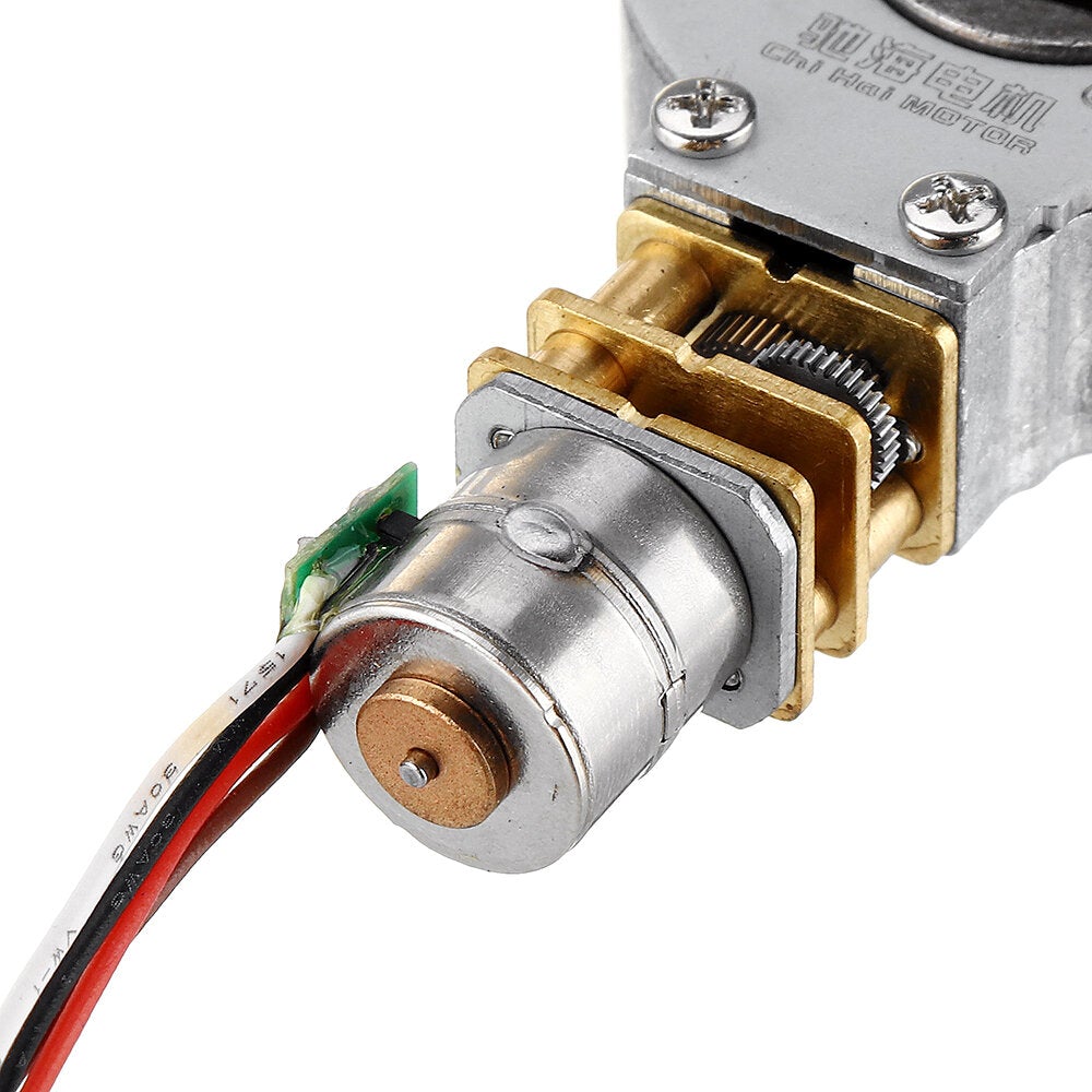 DC 5V Micro Stepping Gear Motor Permanent Magnet Brushless Stepping Secondary Variable Speed Motor