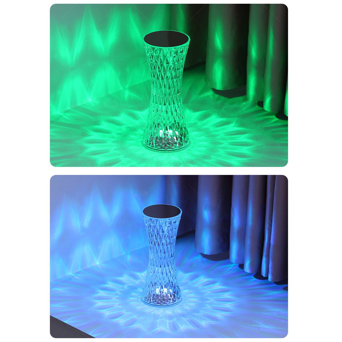 Atmosphere Light Touch Sensor USB Charging Acrylic Lamp Bar Light Restaurant Table Lamps Romantic Nightlight