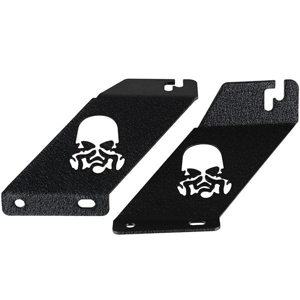 1 Pair 20inch LED Light Bar Hood Mounting Brackets Fit for 07-16 Jeep Wrangler