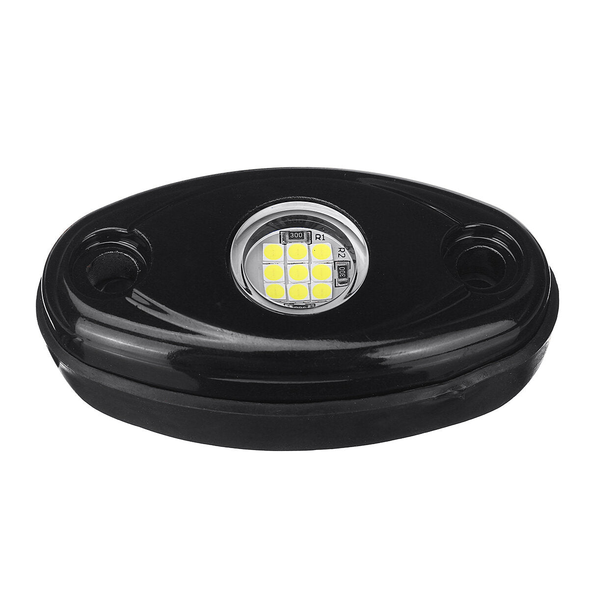 4pcs LED Rock Light Underbody Atmosphere Deck Lamp Wireless Underbody Aluminum Alloy For Offroad Truck UTV Marrine