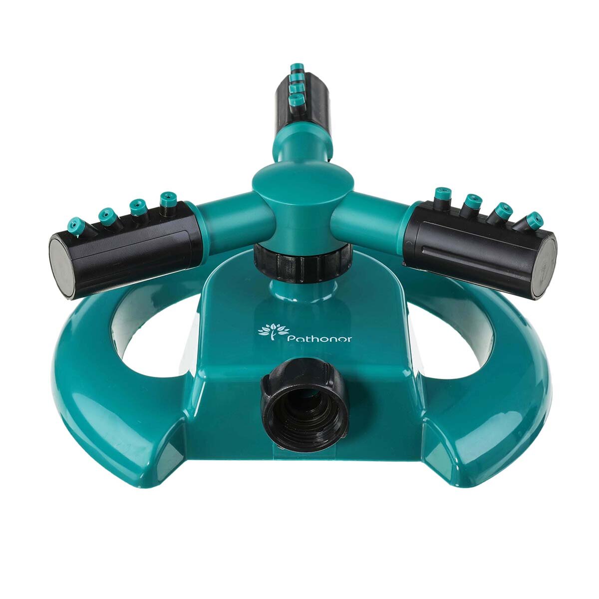 Lawn Sprinkler Automatic Garden Water Sprinklers Irrigation Rotation 360 US