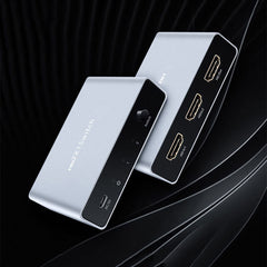 HD Bidirectional Switcher Adapter 2 in 1 Out HD Distributor 1 in 2 out 4K60Hz Switcher Converter Support 3D