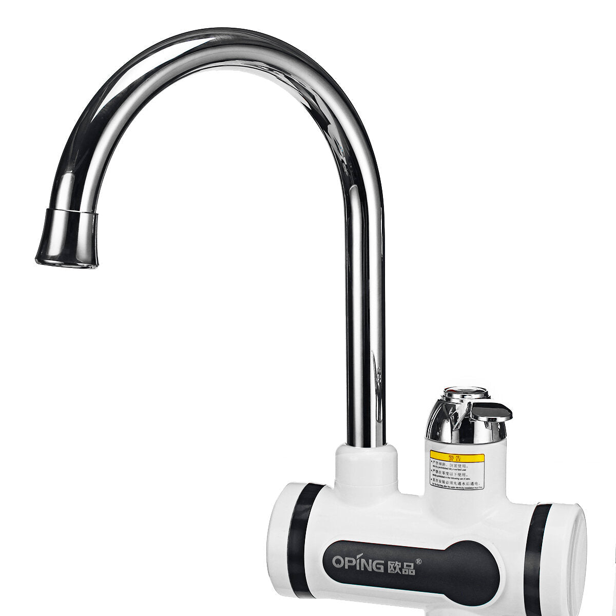 360 Electric Instant Faucet Tap Hot Water Heater LCD Display Kitchen Fast Heat