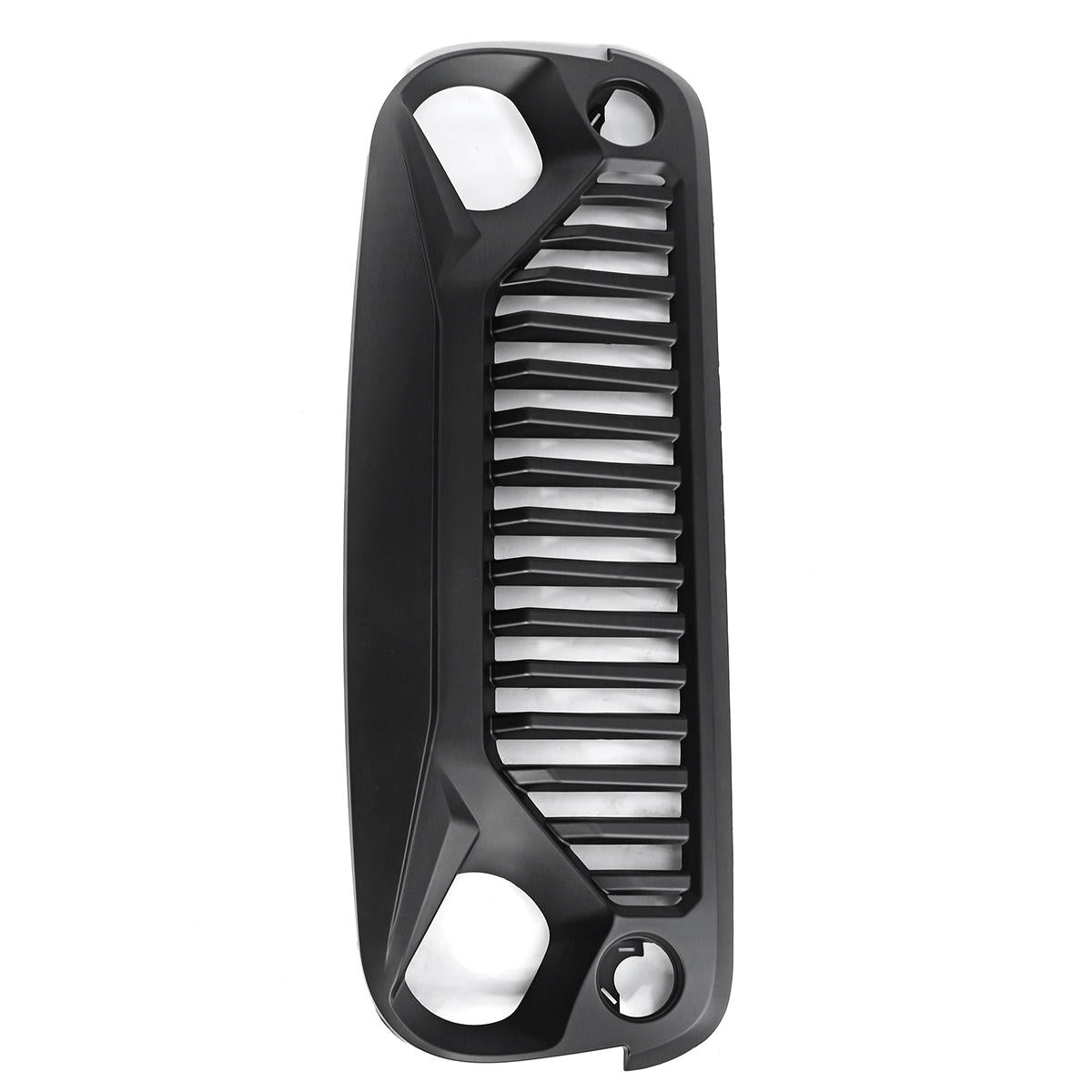 Black Front Hood Grille For Jeep Wrangler 2007-2017