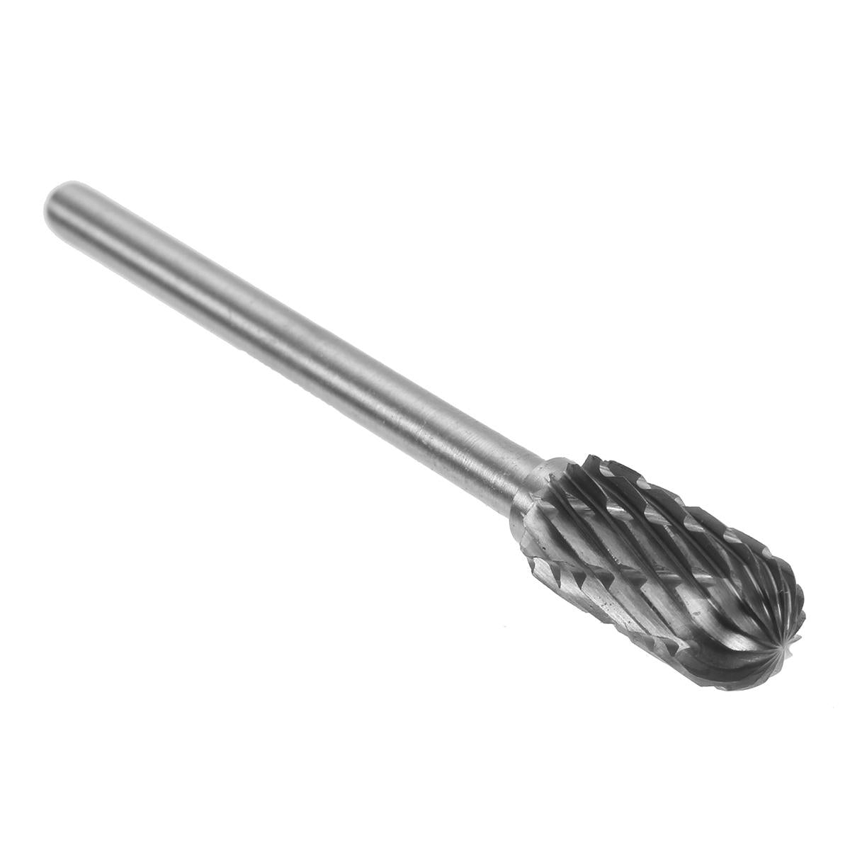 10pcs 3mm Shank Tungsten Carbide Burr Rotary File Drill Bits Cutter