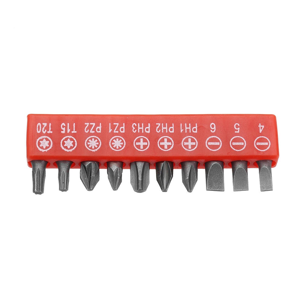 300mm Flexible Shaft with 10pcs Screwdriver Bit and Extension Rod for Electronic Drill