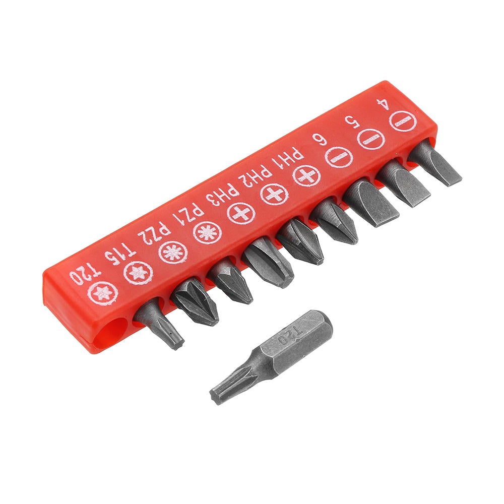 300mm Flexible Shaft with 10pcs Screwdriver Bit and Extension Rod for Electronic Drill