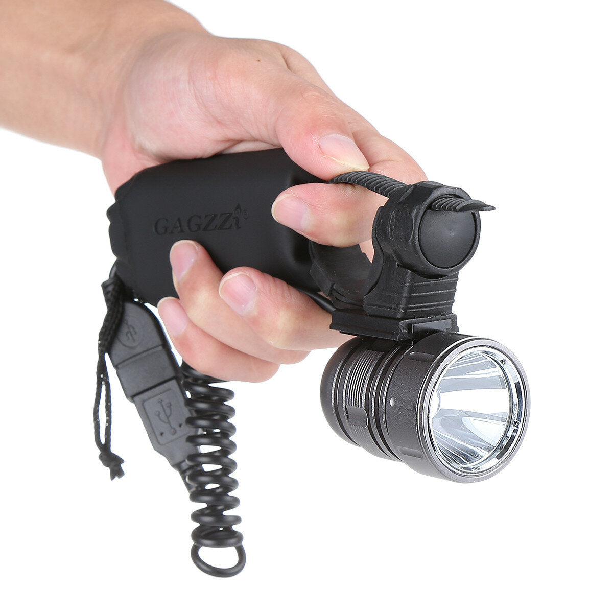 1200lm LED Headlamp USB Rechargeable 4 Mode Super Bright Flashlight Bike Headlight Camping Running Cycling Fishing