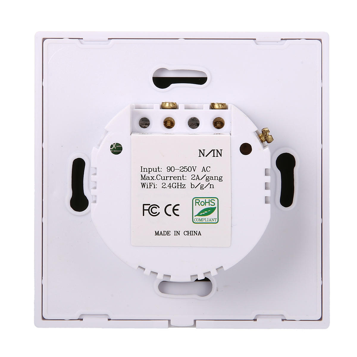 EU UK Smart WiFi Touch Light Wall Switch Module Wirel 90-250V 2A 400w 86 Type