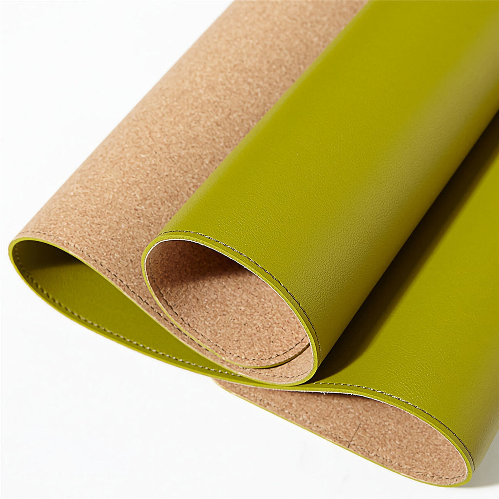 90*43cm Cork Double-sided Use Mouse Pad Rollable PU Leather Anti-scratch Desk Mat Gaming Keyboard Pad for Home Office