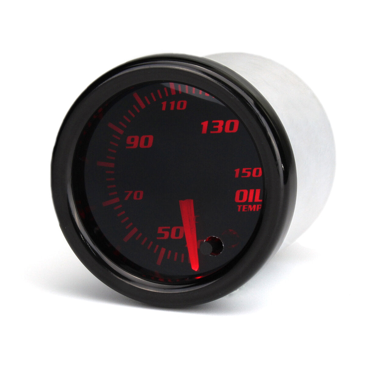 Universal 2'' 52mm 7 Colors LED Oil Temp Temperature Gauge Meter & Sensor 12V