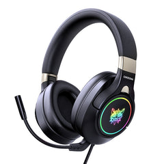 Gaming Headset RGB Light Wired Headphones With Microphone Stereo Earphones for Xbox One Headsets Gamer for PS4 PC