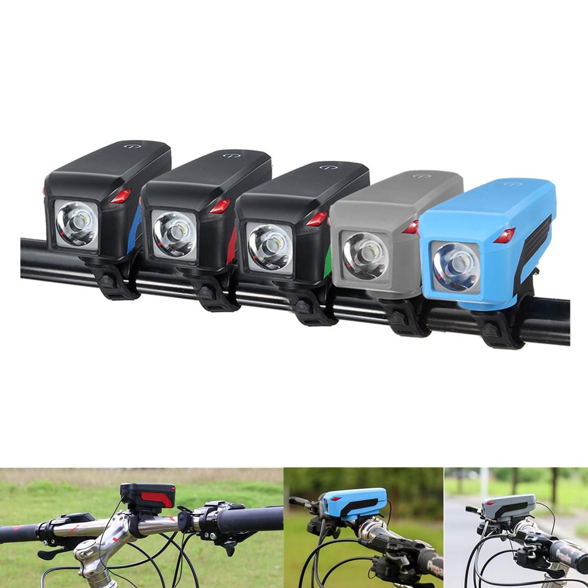 350LM T6 Bike Light Headlights USB Charging Live Hhorn Bells Touch