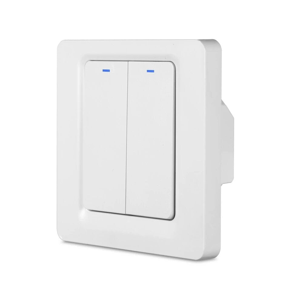 EU WiFi Smart Switch Press Key Siri Voice Control Neutral Needed 1/2/3 Gang