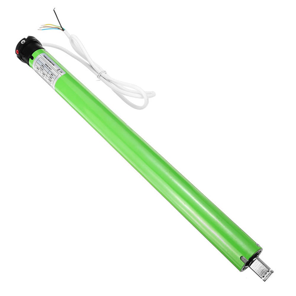 AC 220V 145W 0.65A 35mm DIY Electric Roller Blind Shade Tubular Motor Kit Set 17RPM