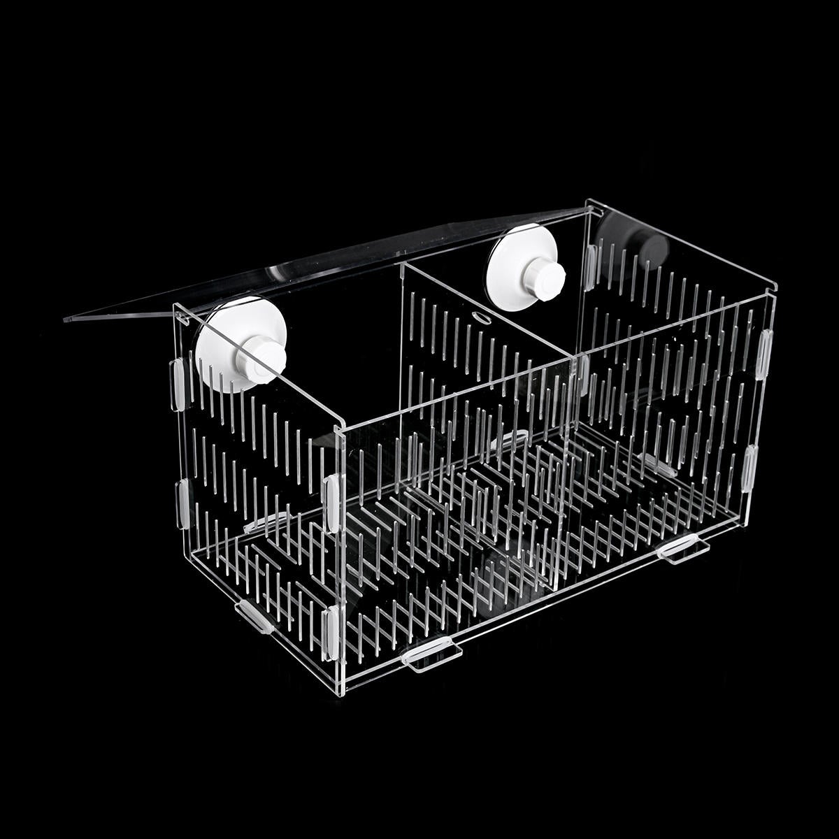Large Aquarium Acrylic box isolation Incubator Breeding Fish Tank Breeder Hatching