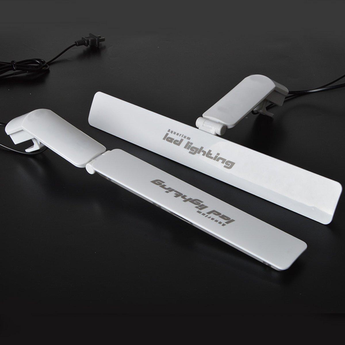 Mini Aquarium LED Light Adjustable Fish Tank Water Grow Lighting with Clamp