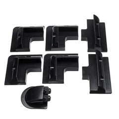 7pcs Set Solar Panel Corner Cable Mounting Bracket Kit For Caravan Boat RV Vehicle Roof Mount