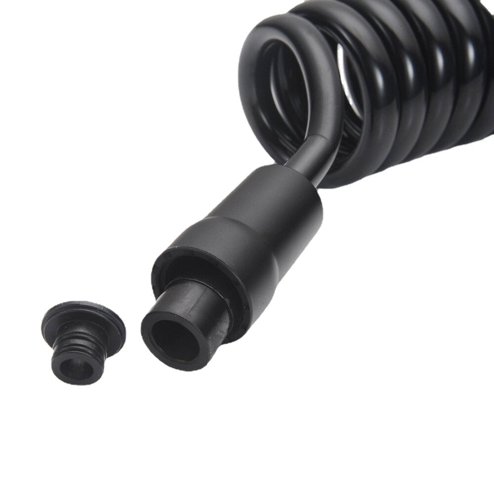 Matte Black ABS Bathroom Portable Bidet Sprayer Handheld Toilet Shower Head for Personal Hygiene Diaper Cloth Wash With 2M Hose