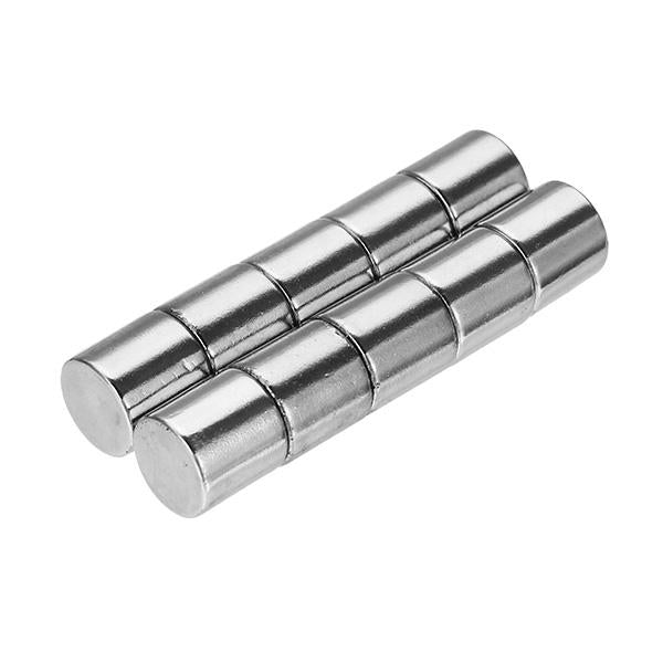 10pcs 10x10mm Round Magnets Rare Earth NdFeB Neodymium