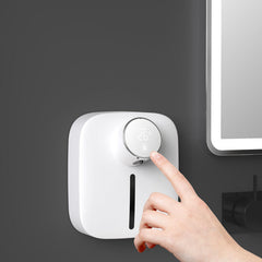 Smart Temperature Display USB 320ml Wall-mounted Automatic Soap Dispenser Rechargeable Waterproof Infrared Sen sor Foam Handwash Machine