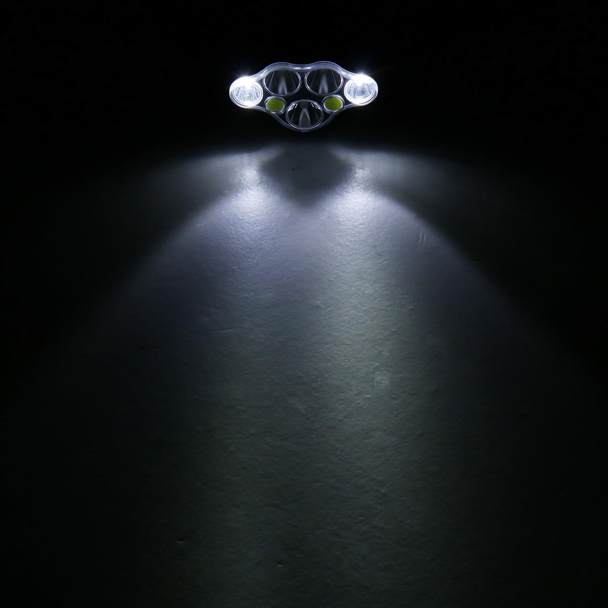 1900LM 3*T6+2*XPE+2*COB 8 Modes Bicycle Headlamp With 2*18650 Battery USB Interfaceamp