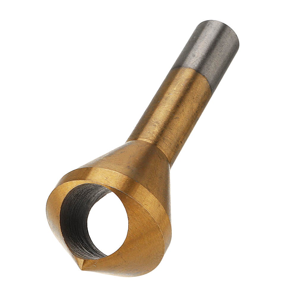 4pcs Countersink Deburring Bit Set Titanium Coated Chamfering Drill Oblique Hole Chamfer
