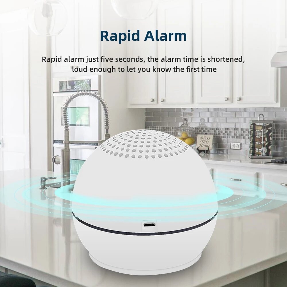 WiFi Siren Alarm Sensor Home Security Alert Burglar Detector Smart Linkage PIR Sensor Smart Life Remote Control