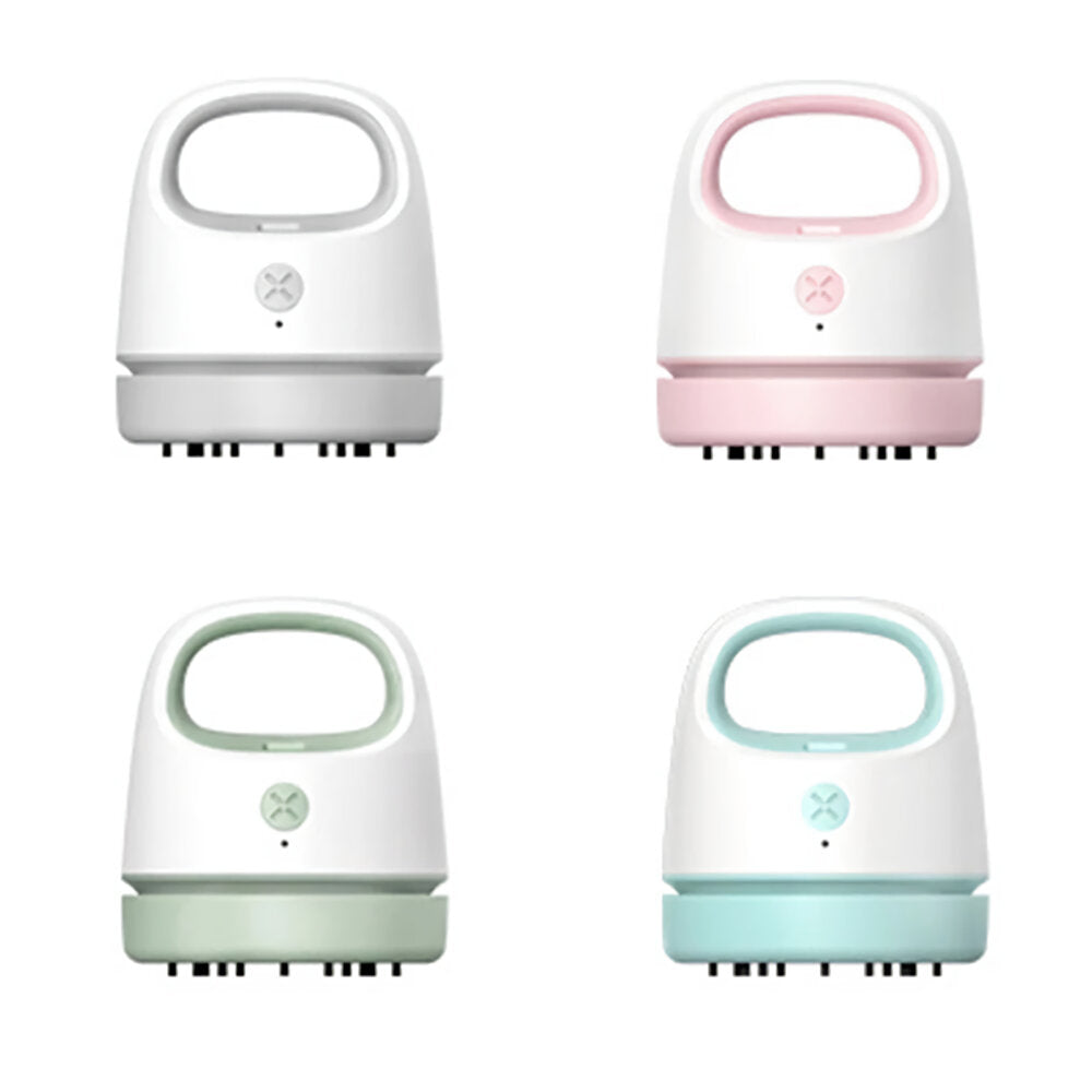 Mini Desktop Vacuum Cleaner USB Charging Pet Hair Remover Collector Portable Table Dust for Notebook Computer Keyboard