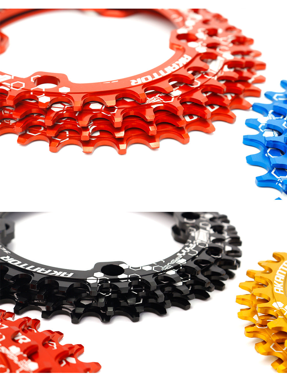 32/34/36/38T Mountain Bike Discs Bike Components Round Narrow Wide Chainring Bicycle Chainwheel