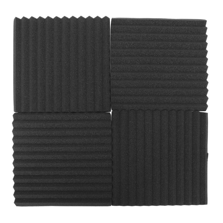 12Pcs Acoustic Soundproof Foam Sound Stop Absorption for KTV Audio Room