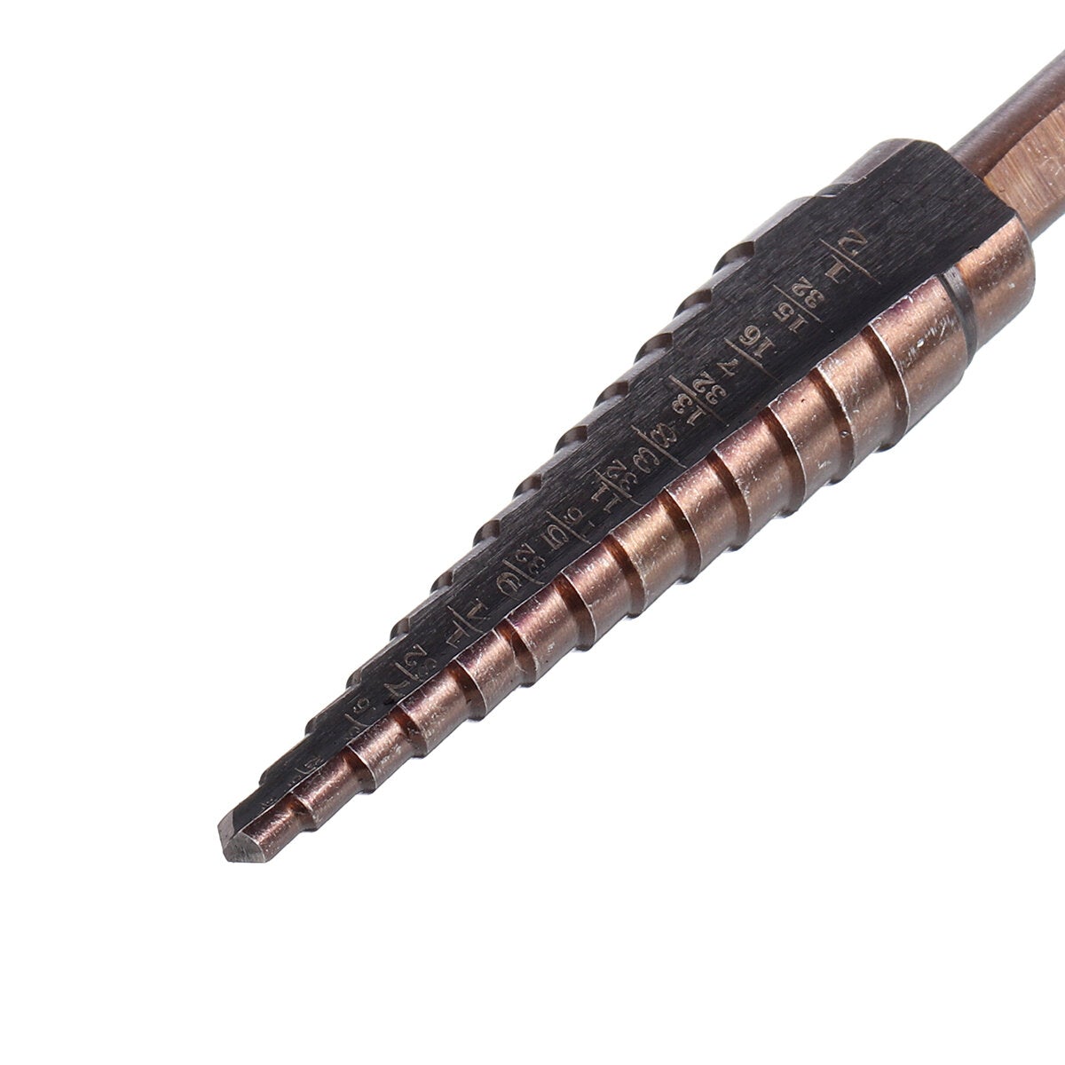 5pcs British HSS Triangle Handle Step Drill Aluminum Box Hole Saw Cutter