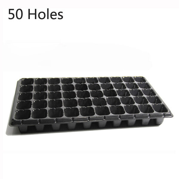 21 32 50 Holes Vegetable Flower Seeds Growing Tray Garden Plant Nursery Seedling Plate pot