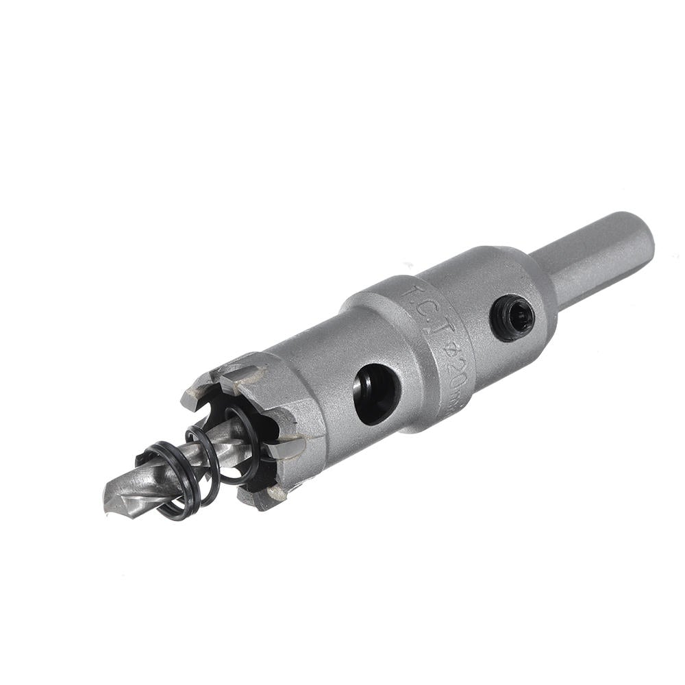 6Pcs TCT Carbide Hole Saw Cutter Drill Bit Set for Stainless Steel Metal