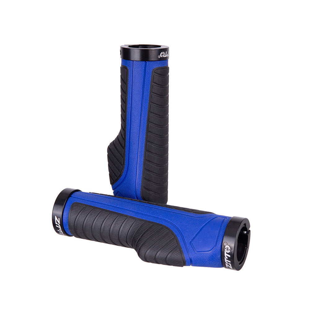 22.2mm Anti-slip City Bike Cycling Ergonomics Grips Lockable Handle Grip Bicycle Accessories 1 Pair x Bicycle Grips Mountain Bike Parts