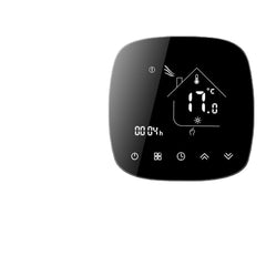 Round Shape Smart WiFi Electric Heating Thermostat Tuya Intellagent App Alexa Voice Control 0.5C Degree Accuracy