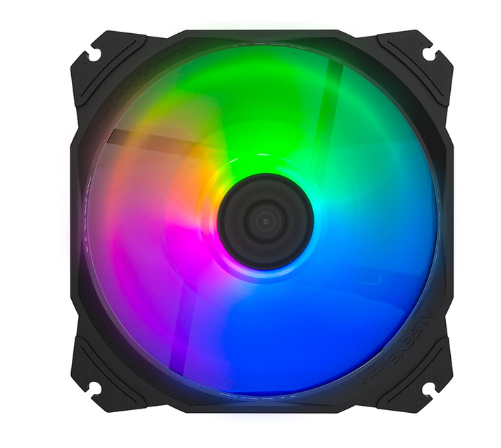 Fan 120mm LED Computer Case Cooling Fan 2510-3Pin & Molex 4pin Connector MAX Series