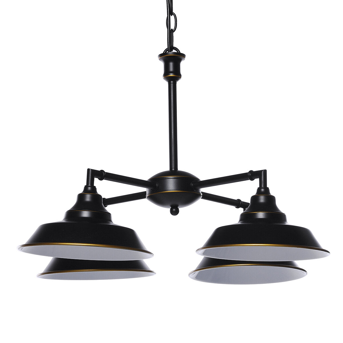 Industrial Metal Chandelier Pendant Light Indoor Home Bar Ceiling Lamp Fixture AC110V