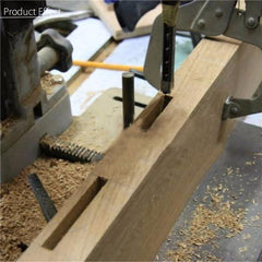 6.4mm Woodworking Square Hole Saw Drill Bit Mortising Chisel