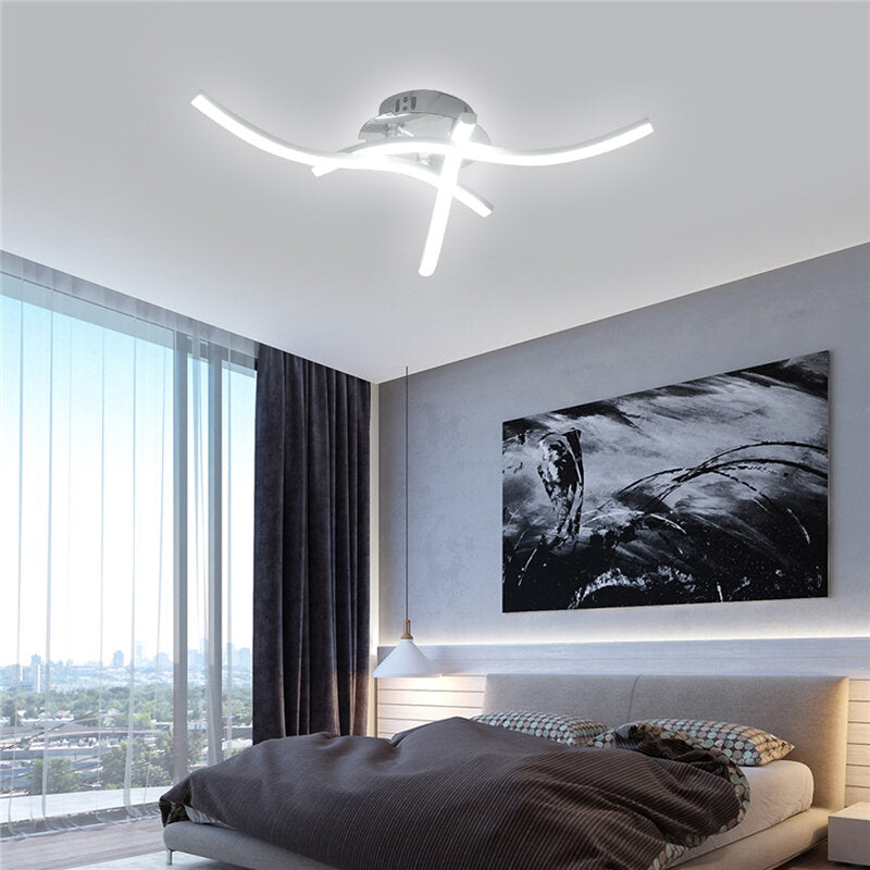 AC165-265V Moden LED 3/4 Light Ceiling Lamp Remote Control Kitchen Bedoom