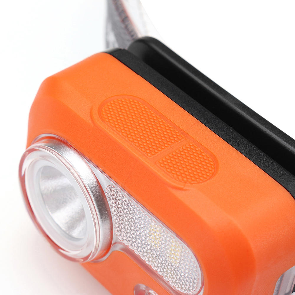 215LM Far Near Distance Red Light 6 Modes IPX5 Waterproof Headlamp 3xAAA Battery