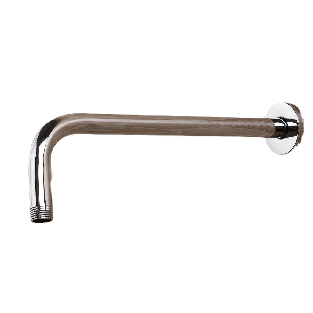 Stainless Steel Shower Extension Arm Home Bathroom Wall Mounted Head Pipe