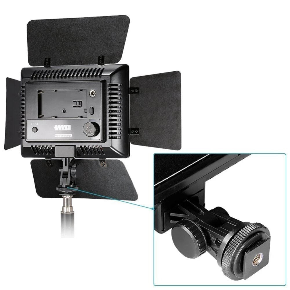 LED Photography Fill Light 3200K-6000K Color Temperature For Canon for Nikon for Sony Camera with Light Barrier