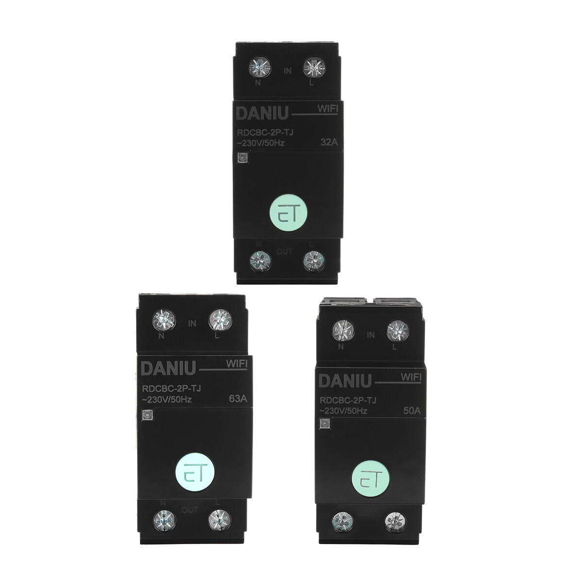 WiFi Circuit Breaker Time Timer Relay Switch Smart House Voice Remote Control by TUYA APP for Amazon Alexa Google Home