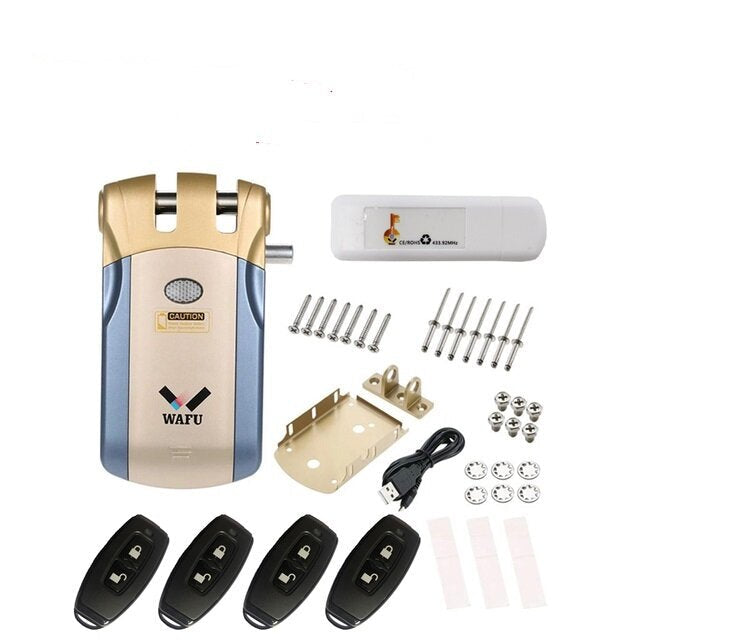 Door Lock Wireless wifi Smart Lock Remote Control Locks Electronic Keyless Door Locks Phone Control Fingerprint Lock